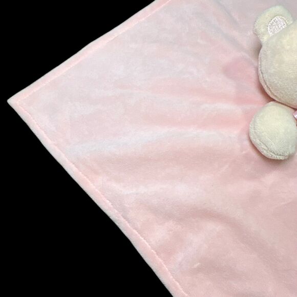 Baby Starters Bear "Little Sweetheart Heart" Lovey Security Blanket Satin Back - Picture 6 of 9